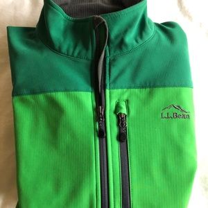 LL Bean men’s small green jacket